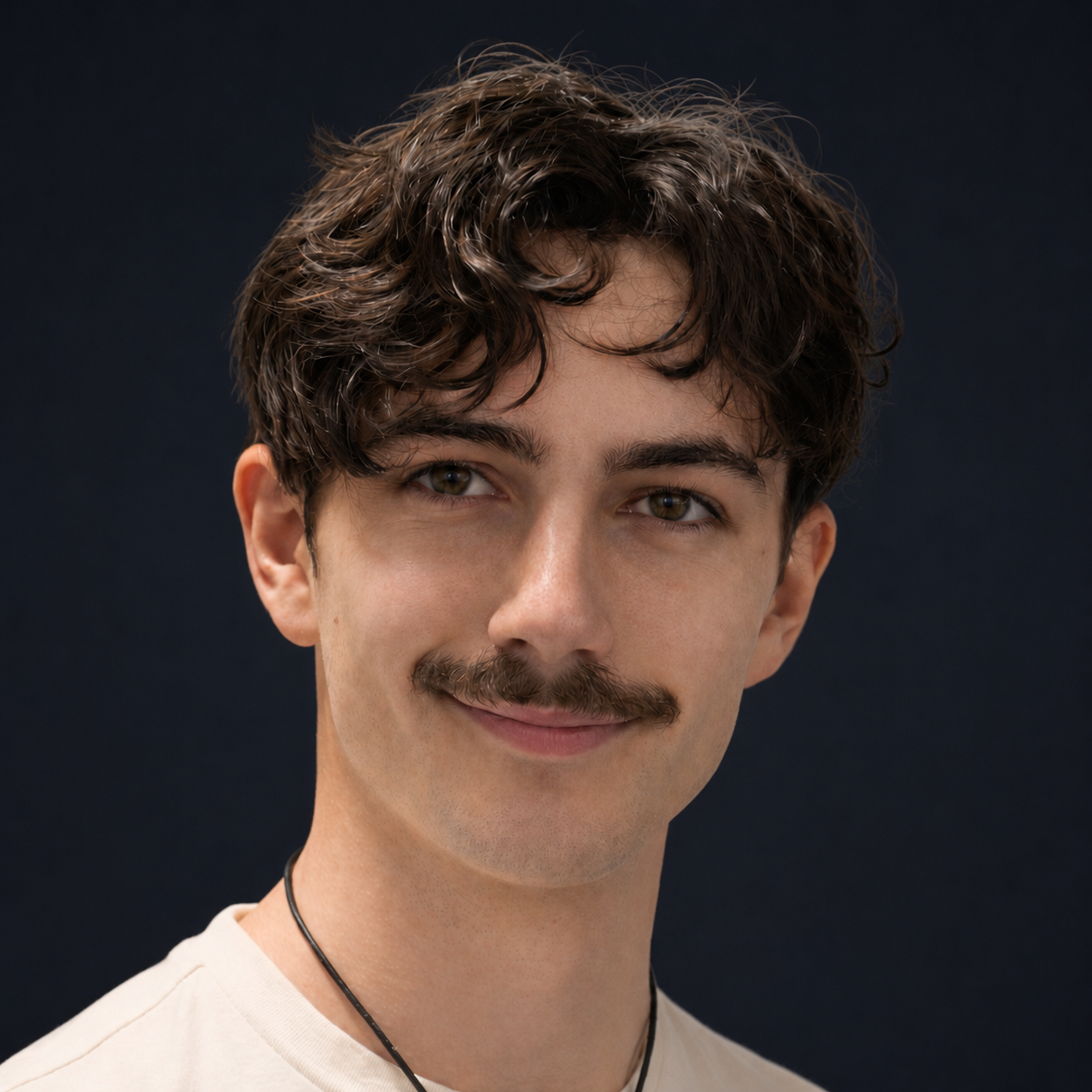 Portrait of the person building the websites